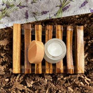 Lavender Spa Gift Basket _Eye Cream_Soap Dish - Woods and Mosses
