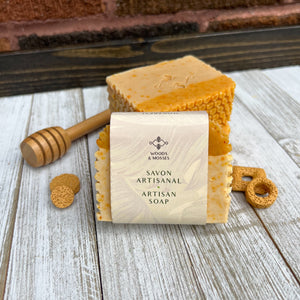 Honey Beeswax Soap - Woods and Mosses