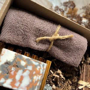 Father's Day Gift Basket _Towel - Woods and Mosses