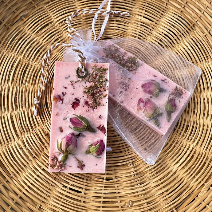 Rose Soy Wax Tablet - Woods and Mosses