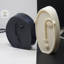 Load image into Gallery viewer, Abstract Human Faces Soap Set - Woods and  Mosses