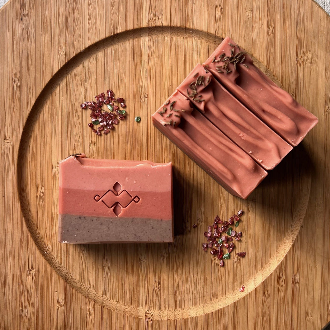 Raspberry and Caraway Soap - Woods and Mosses