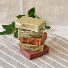 Load image into Gallery viewer, Organic Soap Set, 5 Vegan Artisan Bars - Woods and Mosses