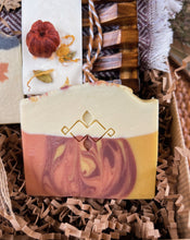 Load image into Gallery viewer, Cozy Fall Spa Basket _Pumpkin Soap - Woods and Mosses