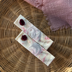 Rose Duo Gift Set: Artisan Soap Bar - Woods and Mosses