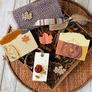 Cozy Fall Spa Basket - Woods and Mosses
