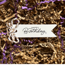 Load image into Gallery viewer, Happy Birthday gift tag
