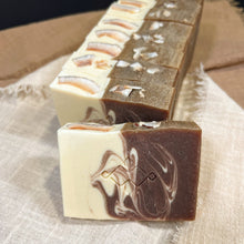 Load image into Gallery viewer, Milk &amp; Chocolate Duo Soap - Woods and Mosses